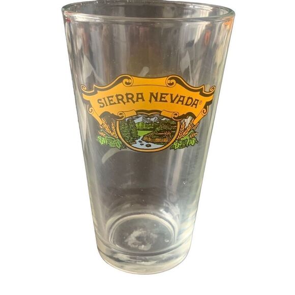 Pre Owned Sierra Nevada Trailhead Logo Libbey Pint Beer Glass - Picture 1 of 6